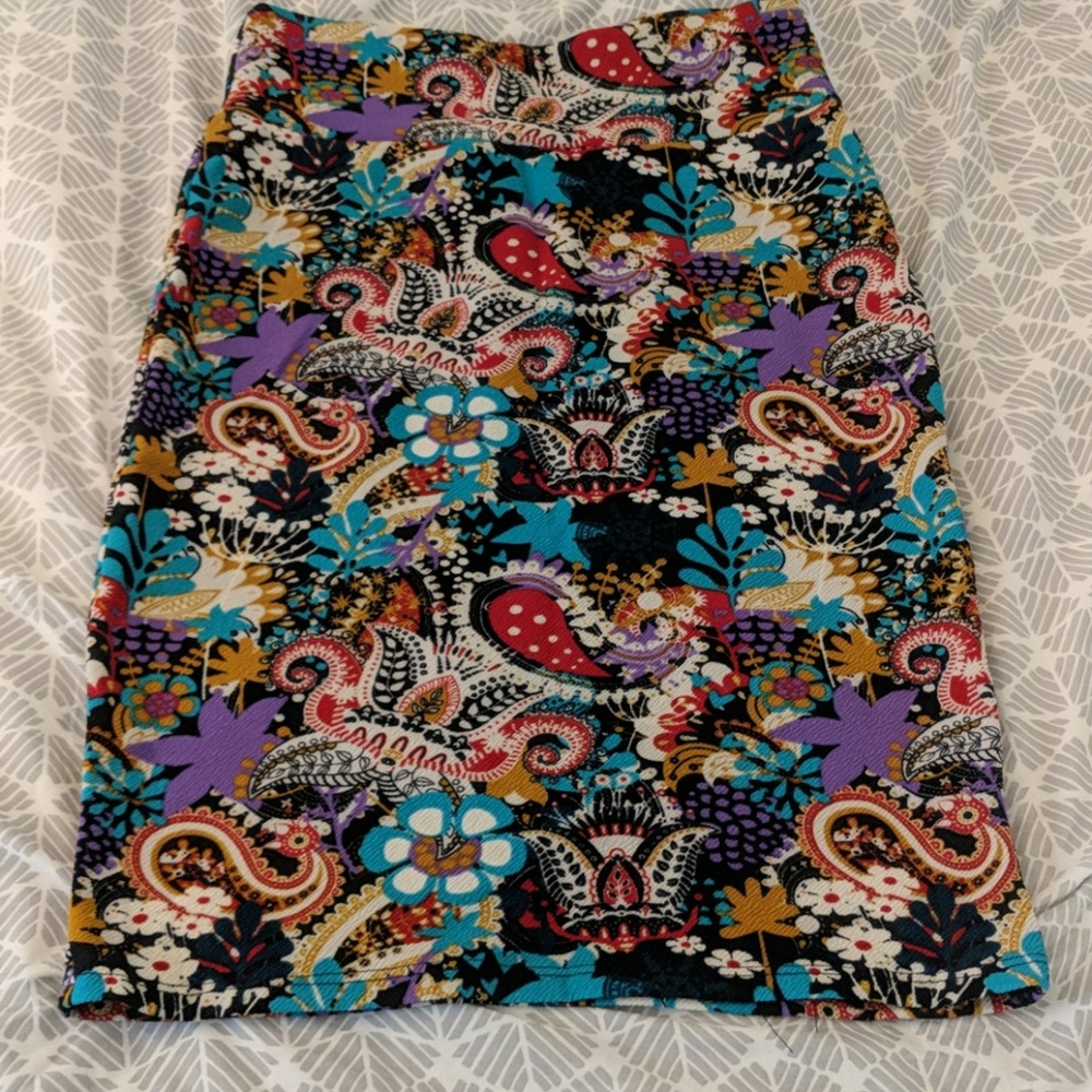 💐 Multicolored Lularoe Cassie skirt